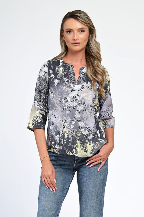 Bluză damă cu imprimeu floral Liora Natalee Fashion