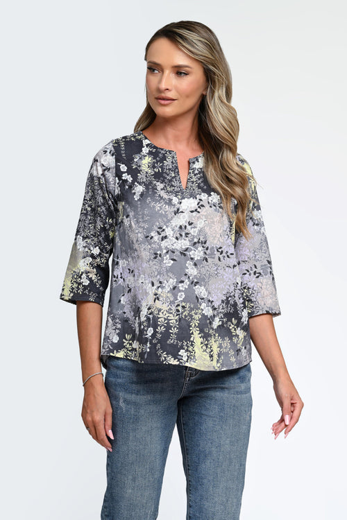 Bluză damă cu imprimeu floral Liora Natalee Fashion