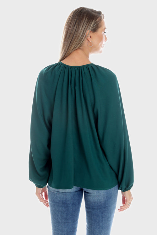 Bluza Eranthe boho style verde Eranthe