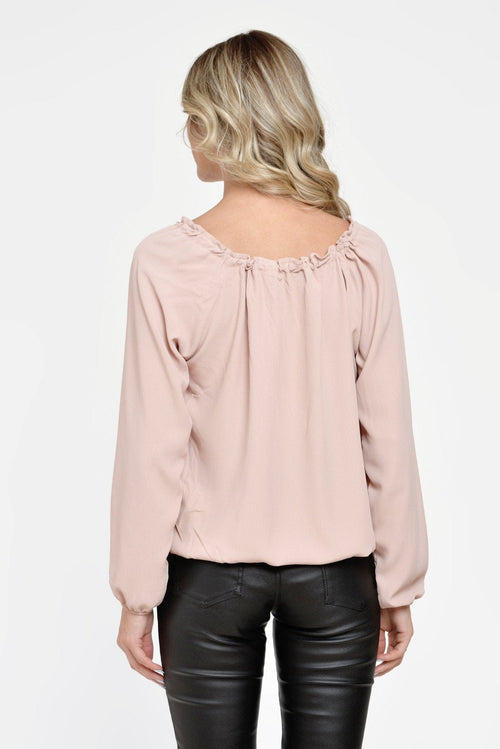 Bluza roze tip ie Agapia Natalee Fashion