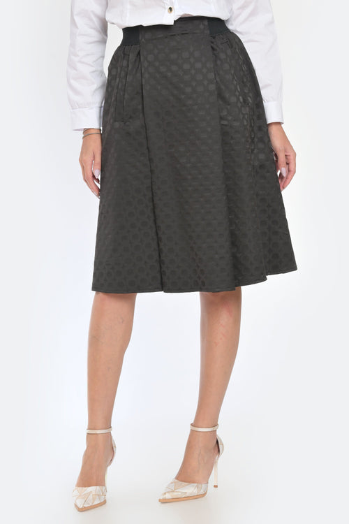 Fusta eleganta texturata Berkley Natalee