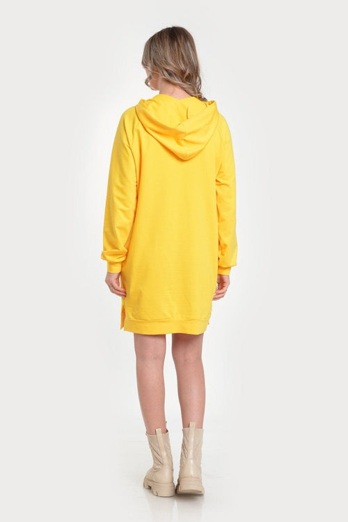 Hanorac galben Amber Natalee Fashion
