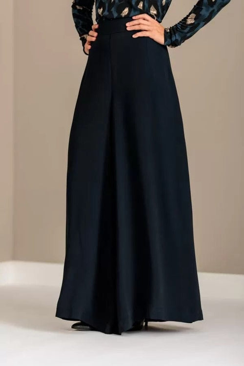 Pantaloni dama eleganti negri Arabela Natalee