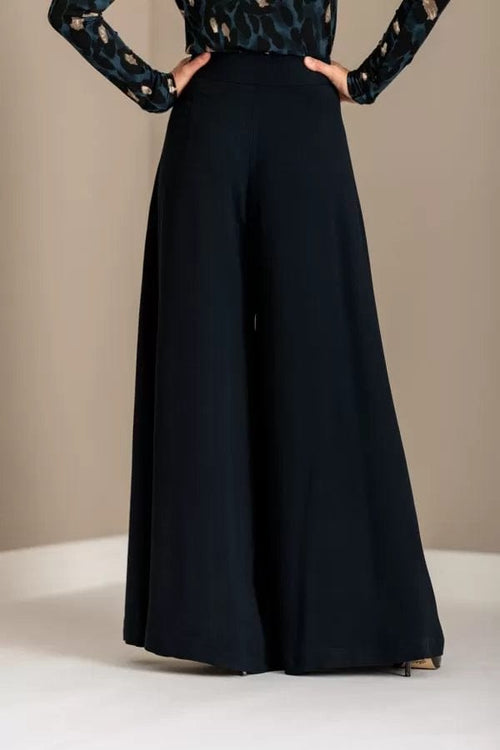 Pantaloni dama eleganti negri Arabela Natalee