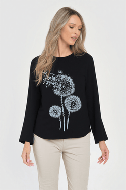 Pulover damă negru Bianca Natalee