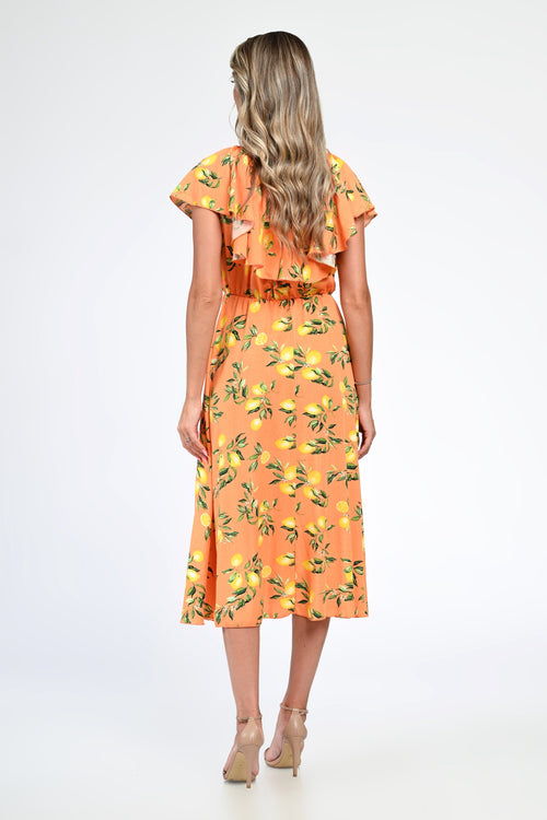 Rochia damă cu imprimeu lamai Sofia Natalee Fashion