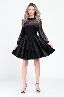 Rochia dama eleganta “vis de miez de noapte " Natalee