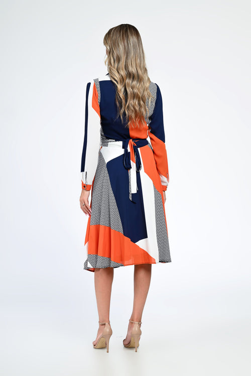 Rochia damă geometrică Diana Natalee Fashion