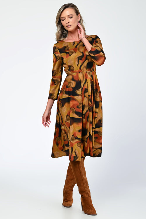 Rochia damă midi Autumn Sofia Natalee Fashion