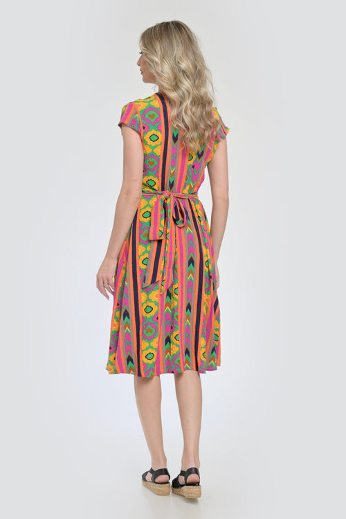 Rochie dama multicolor Carmina Natalee Fashion