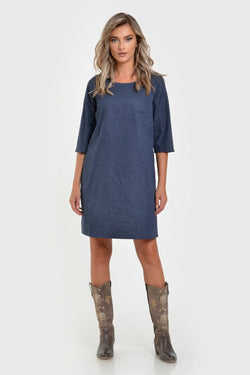 Rochie casual denim Tania Natalee Fashion