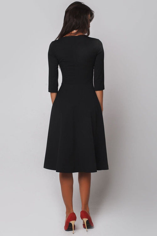 Rochie clos neagra April Natalee Fashion