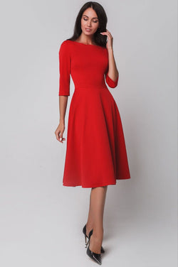 Rochie clos rosie Aimee Natalee Fashion