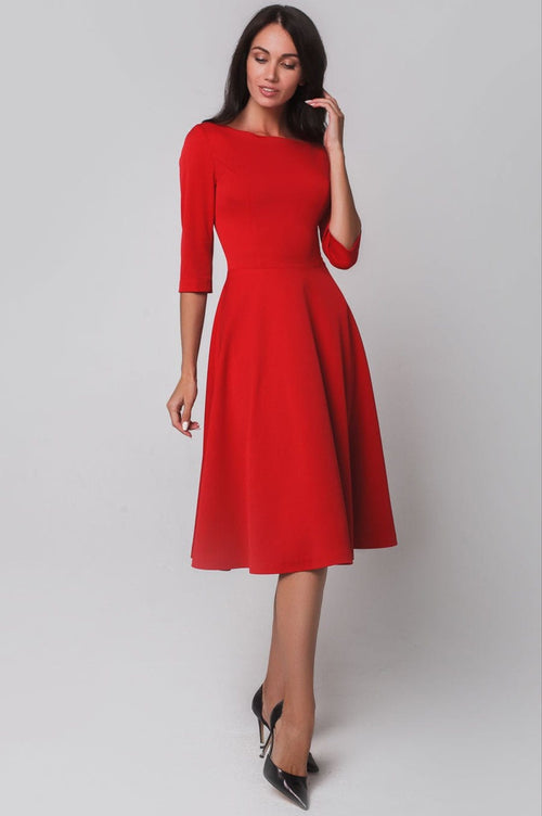 Rochie clos rosie Aimee Natalee Fashion