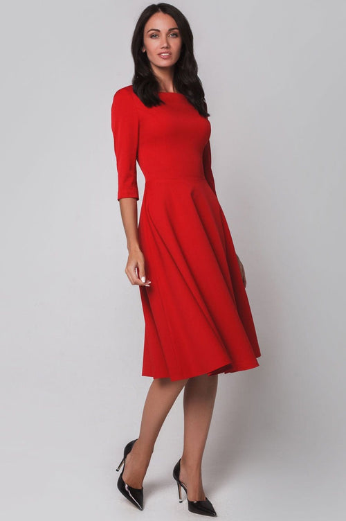 Rochie clos rosie Aimee Natalee Fashion