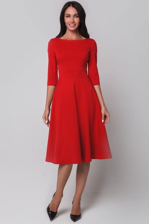 Rochie clos rosie Aimee Natalee Fashion