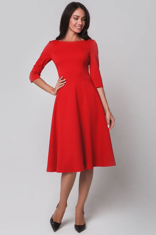 Rochie clos rosie Aimee Natalee Fashion