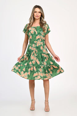 Rochie dama de vara Flori Natalee Fashion