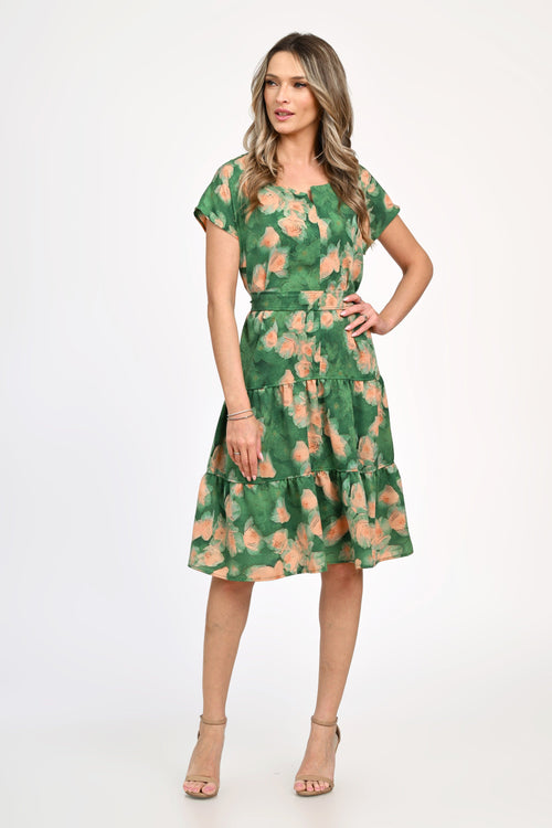 Rochie dama de vara Flori Natalee Fashion