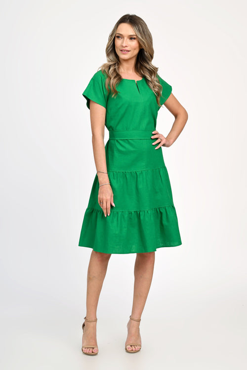 Rochie dama de vara verde Janeta Natalee Fashion