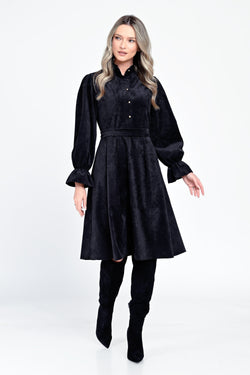 Rochie dama neagra Venus Natalee Fashion