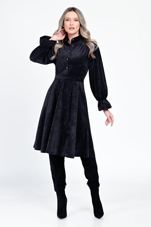 Rochie dama neagra Venus Natalee Fashion