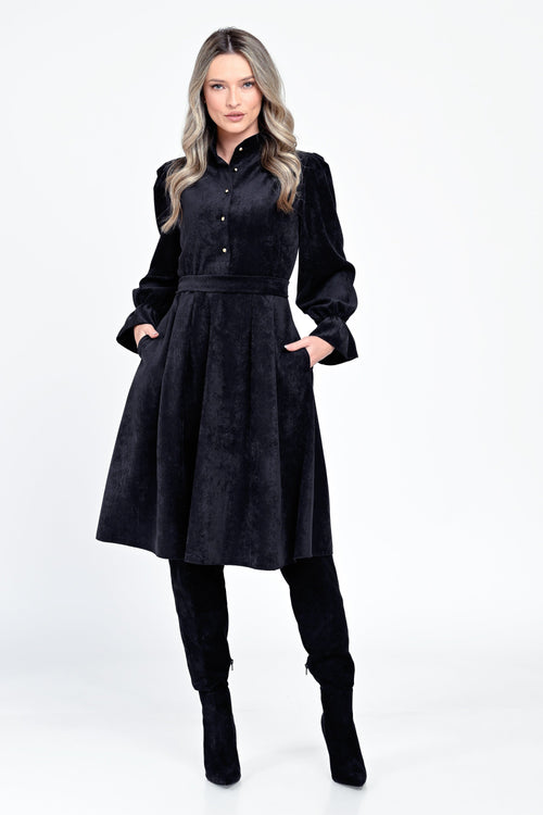 Rochie dama neagra Venus Natalee Fashion