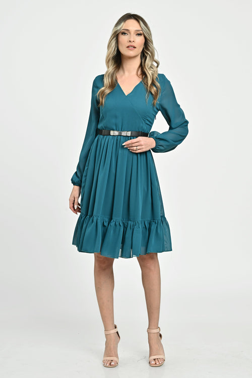 Rochie damă turqoise Flaminia Natalee Fashion