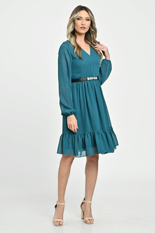 Rochie damă turqoise Flaminia Natalee Fashion