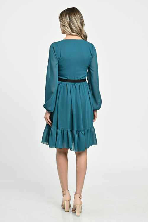 Rochie damă turqoise Flaminia Natalee Fashion