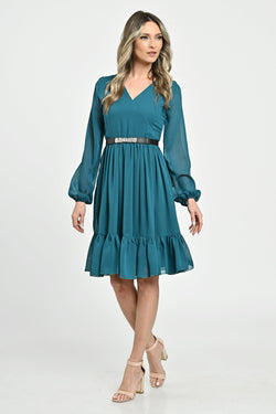 Rochie damă turqoise Flaminia Natalee Fashion