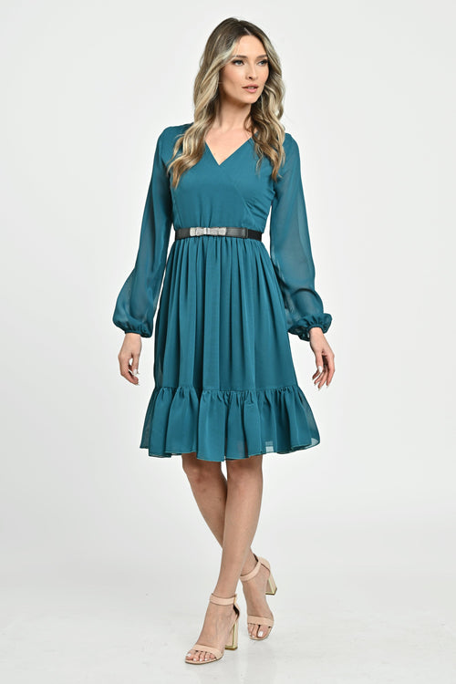 Rochie damă turqoise Flaminia Natalee Fashion