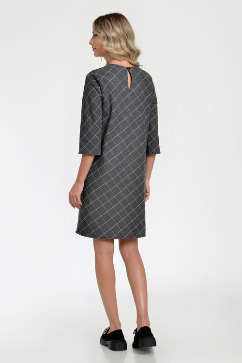 Rochie in carouri Carlia Natalee Fashion