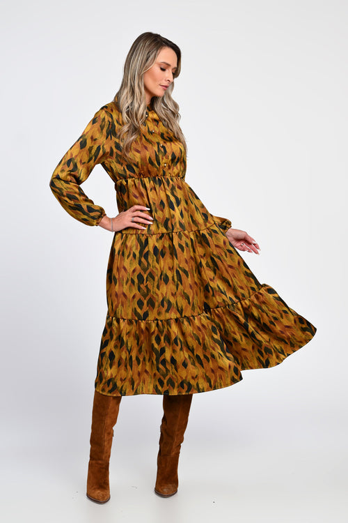 Rochie midi boho Amira Natalee