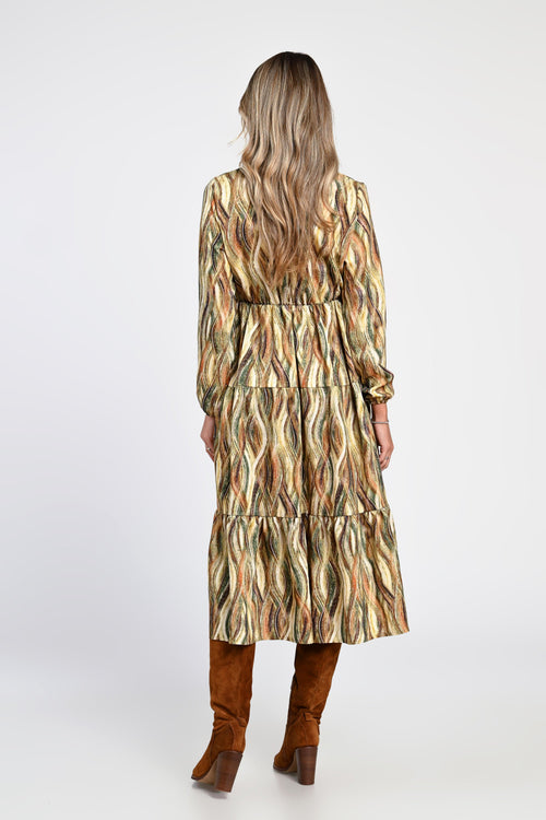 Rochie midi boho Elora Natalee Fashion