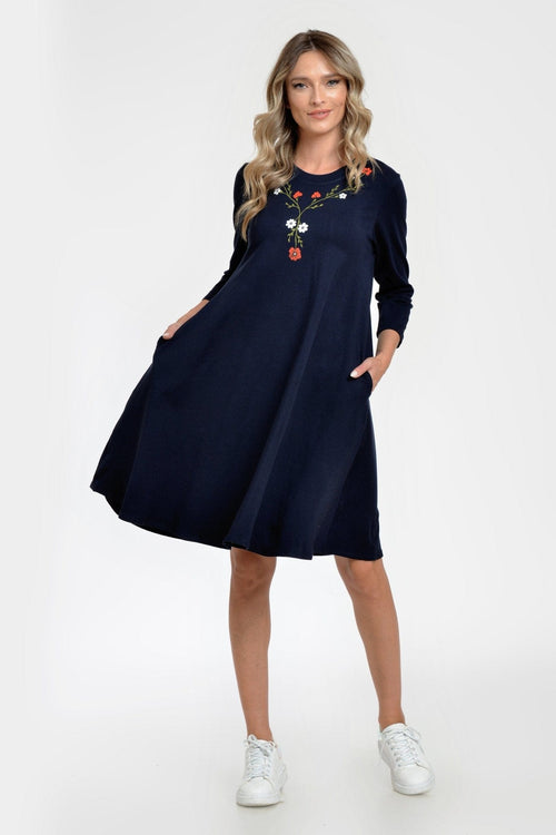 Rochie pictată manual Vica Eranthe