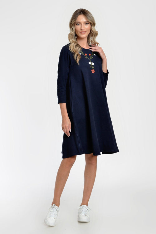 Rochie pictată manual Vica Eranthe