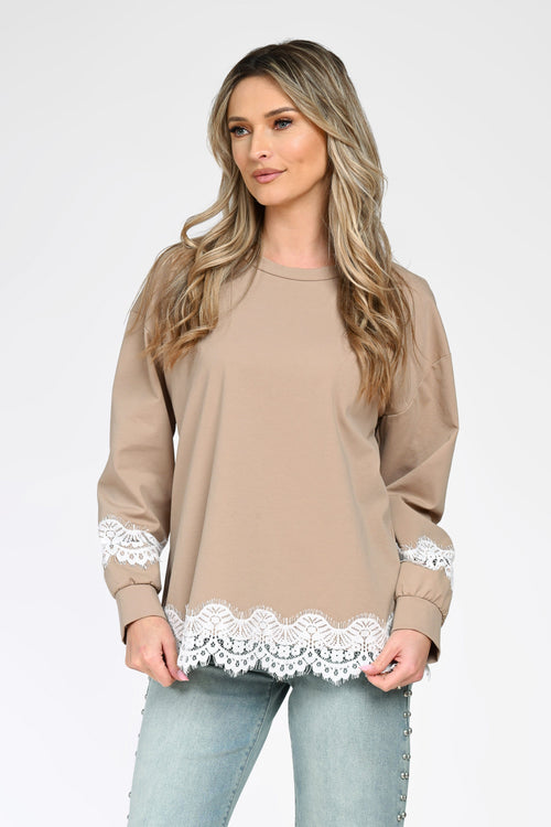 Bluza cu croială lejeră Lumi Natalee