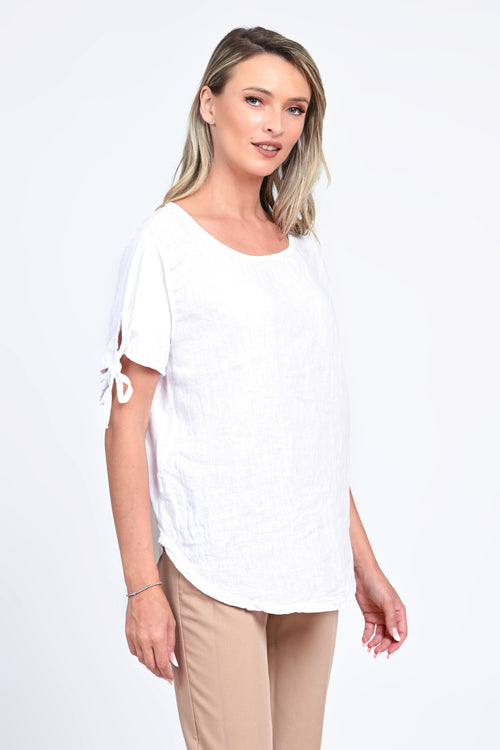 Bluza dama alba de vara Crina Natalee