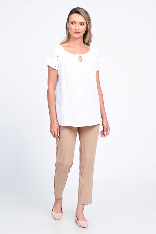 Bluza dama alba Sidonia Natalee