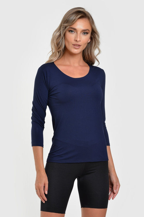 Natalee Fashion Bluză M / NAVY Bluza dama casual Anaxbia