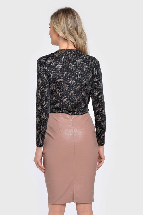 Natalee Fashion Bluză Bluza dama petrecuta eleganta Ramona