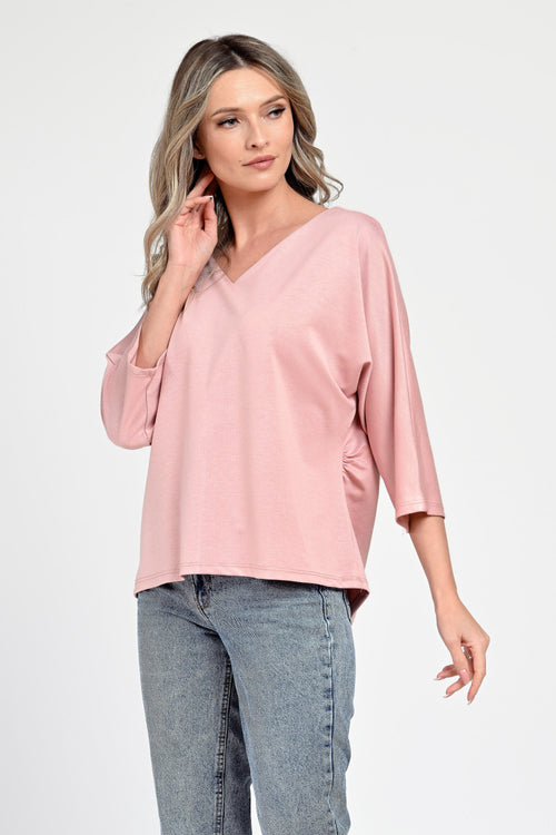 Bluza dama roze Dalia Natalee Fashion