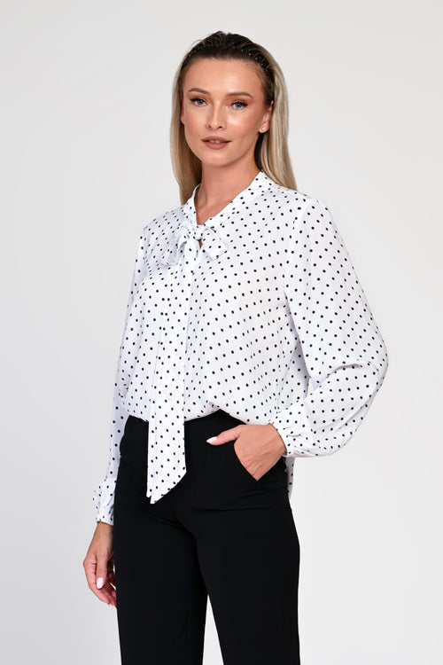 Bluza Eranthe cu buline Eranthe