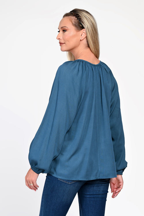 Bluza Eranthe tip ie gri petrol Eranthe