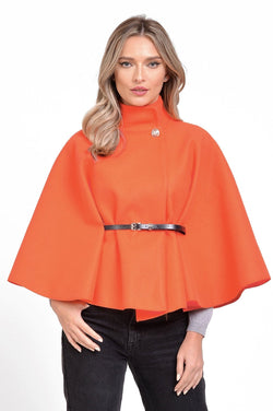 Natalee Fashion Pulovere si Cardigane MASURA UNICA Capa orange Costela