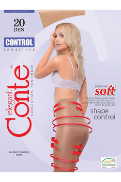 Conte Elegant Ciorapi dama Ciorap Modelator Control 20 Den