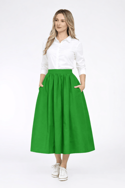 Fusta Eranthe ampla verde Eranthe