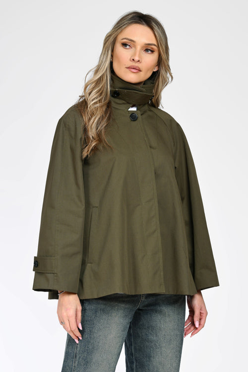 Jachetă damă din bumbac cu croială modernă Natalee Fashion