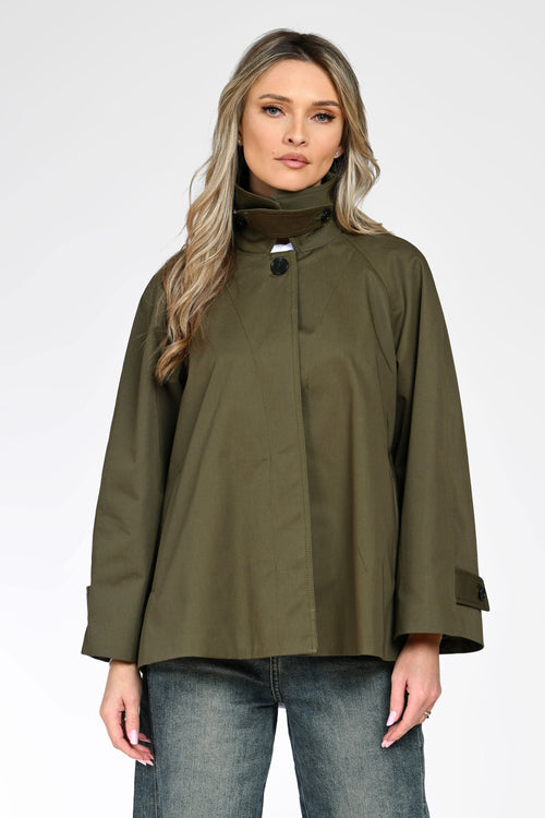 Jachetă damă din bumbac cu croială modernă Natalee Fashion